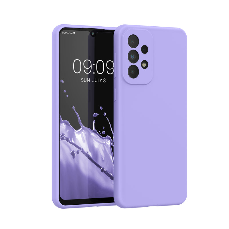 kwmobile Handyhülle für Samsung Galaxy A33 5G Hülle - Case Silikon - Kabelloses Laden - Schutzhülle Cover