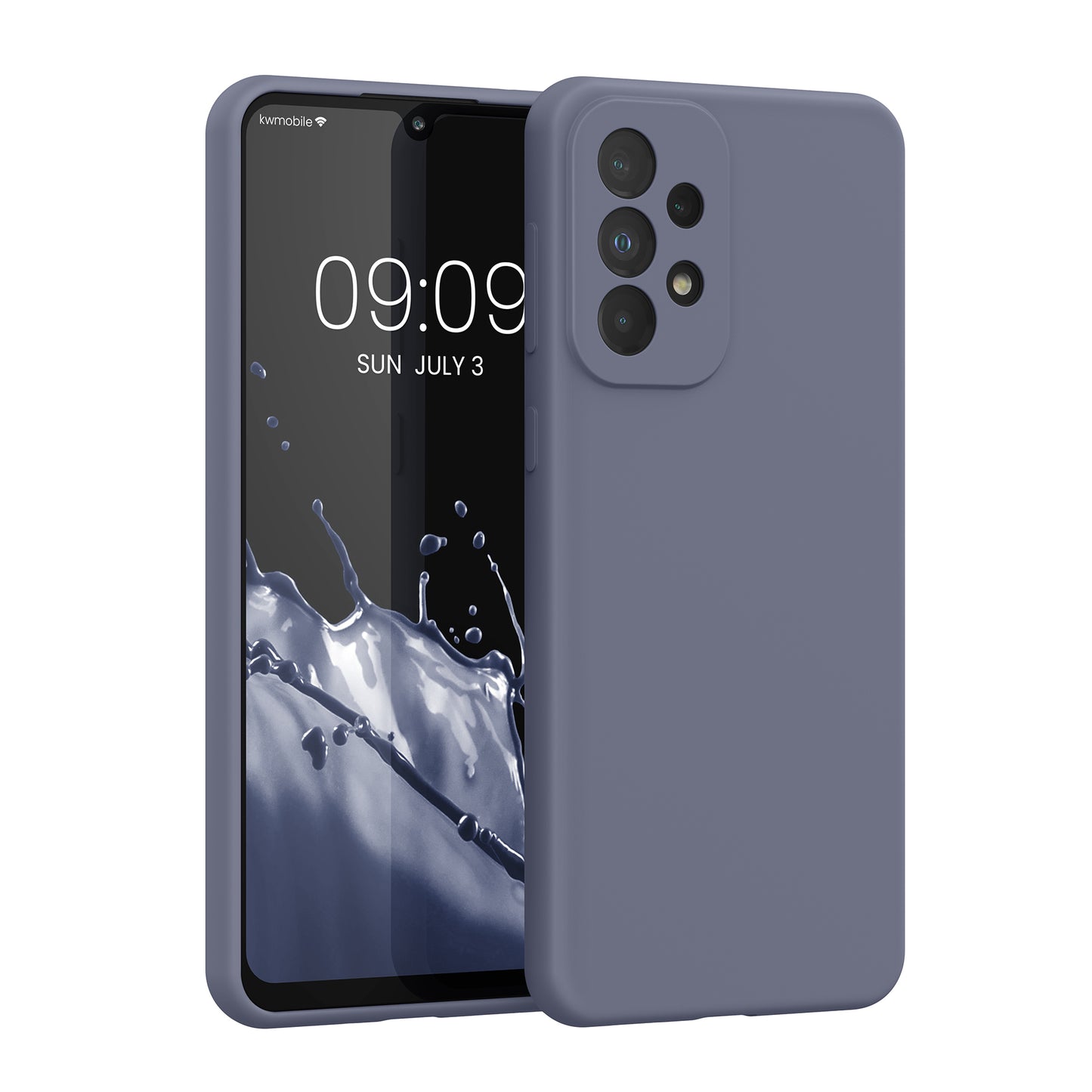 kwmobile Handyhülle für Samsung Galaxy A33 5G Hülle - Case Silikon - Kabelloses Laden - Schutzhülle Cover