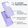 kwmobile Handyhülle für Samsung Galaxy A33 5G Hülle - Case Silikon - Kabelloses Laden - Schutzhülle Cover