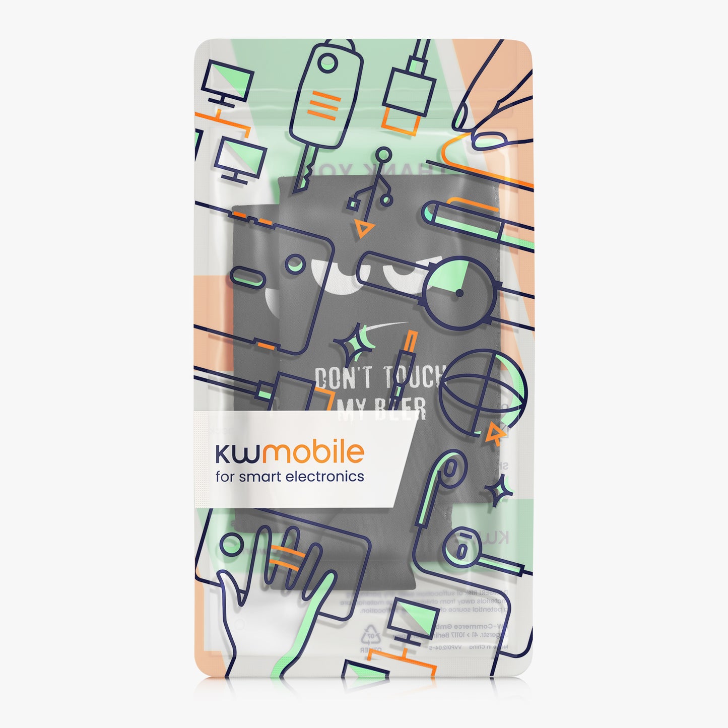kwmobile 2x 500ml Can Dosenkühler für Bierdosen und andere Getränkedosen