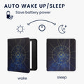 kwmobile Schutzhülle für Kobo Libra 2 Hülle - eReader Flip Case mit Handschlaufe und Auto Sleep Funktion