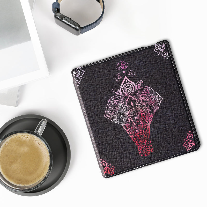 kwmobile Schutzhülle für Amazon Kindle Oasis 10. Generation Hülle - eReader Flip Case mit Handschlaufe und Auto Sleep Funktion