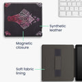 kwmobile Schutzhülle für Amazon Kindle Oasis 10. Generation Hülle - eReader Flip Case mit Handschlaufe und Auto Sleep Funktion
