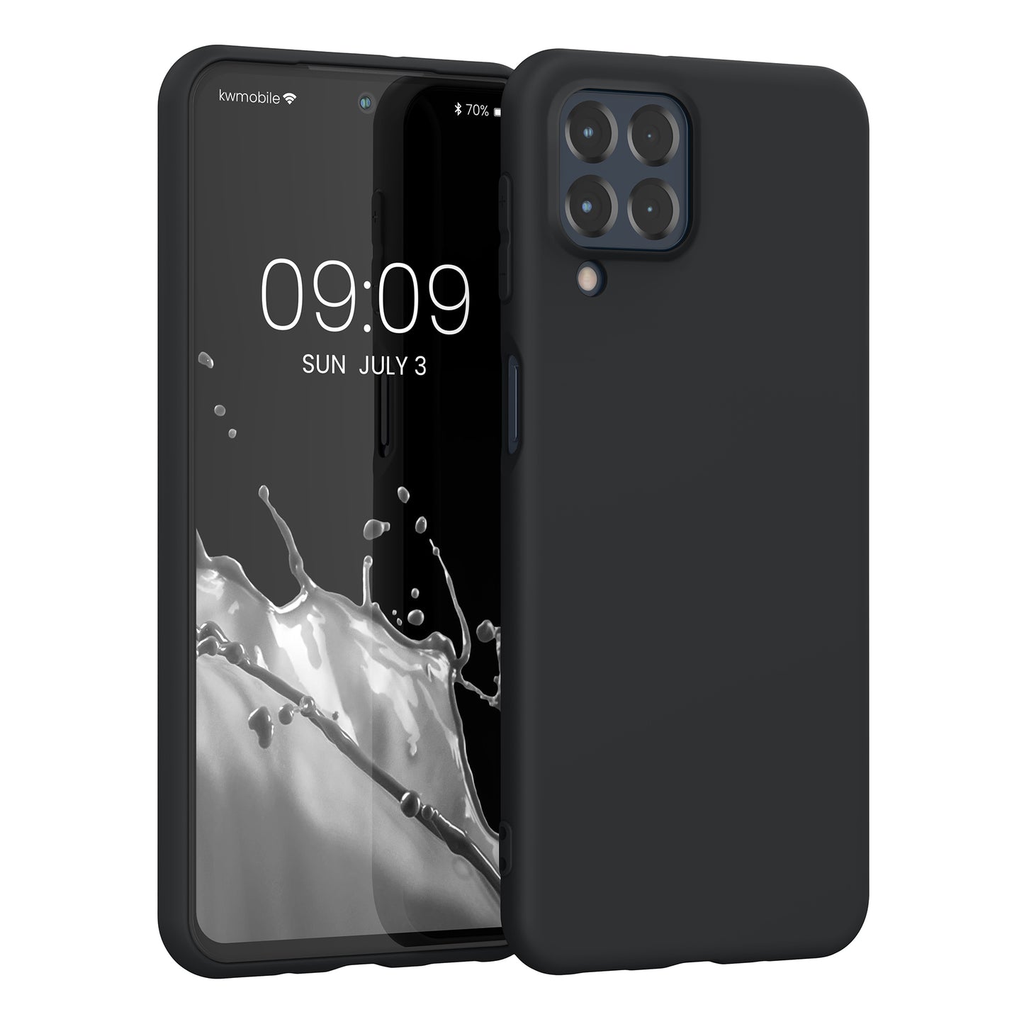 TPU Hülle für Samsung Galaxy M53 5G in Schwarz