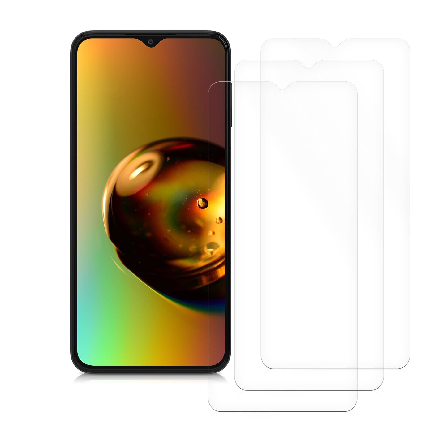 3x Folie kristallklar für Samsung Galaxy A23 4G / 5G
