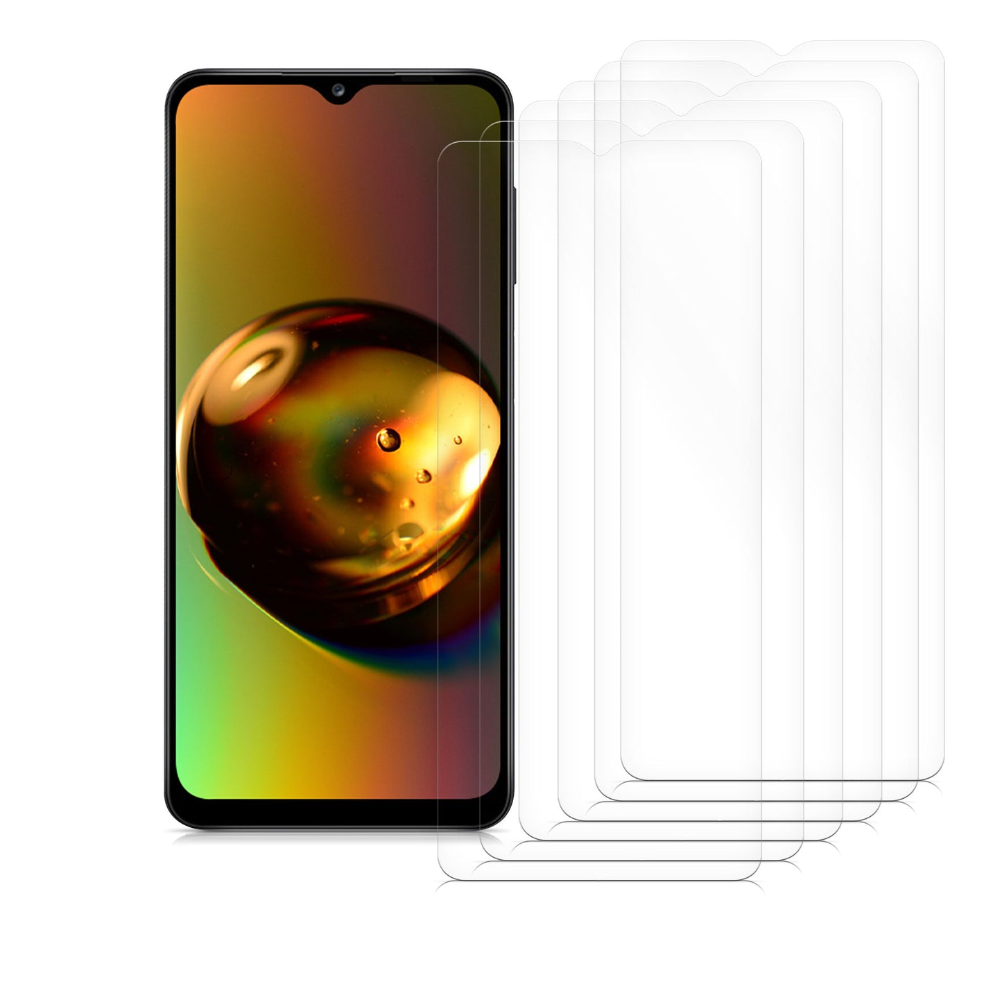 6x Folie kristallklar für Samsung Galaxy A13 4G