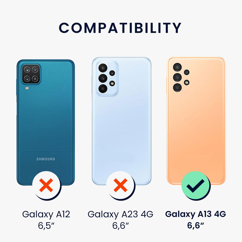 6x Folie kristallklar für Samsung Galaxy A13 4G