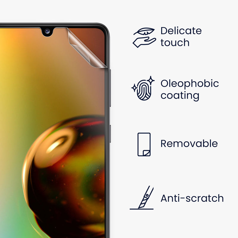 6x Folie kristallklar für Samsung Galaxy A33 5G