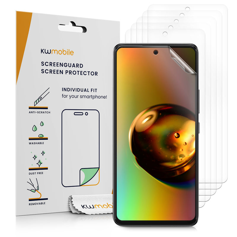 6x Folie kristallklar für Samsung Galaxy A53 5G