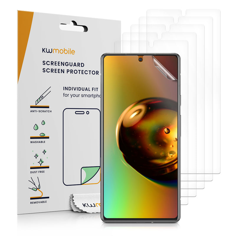 6x Folie kristallklar für Google Pixel 6a