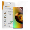 kwmobile 6x Displayschutzfolie kompatibel mit Google Pixel 6a Folie - klare Schutzfolien Set in transparent Transparent  