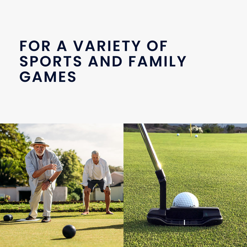 kwmobile Golf Schlagzähler Minigolf Punktezähler für 2 Personen Ergebnis Zähler von 0 bis 9 Scorezähler mit Kugelkette