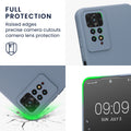 kwmobile Slim Case kompatibel mit Xiaomi Redmi Note 11 Pro / Note 11 Pro (5G) / Note 12 Pro (4G) Hülle - Handyhülle aus Silikon