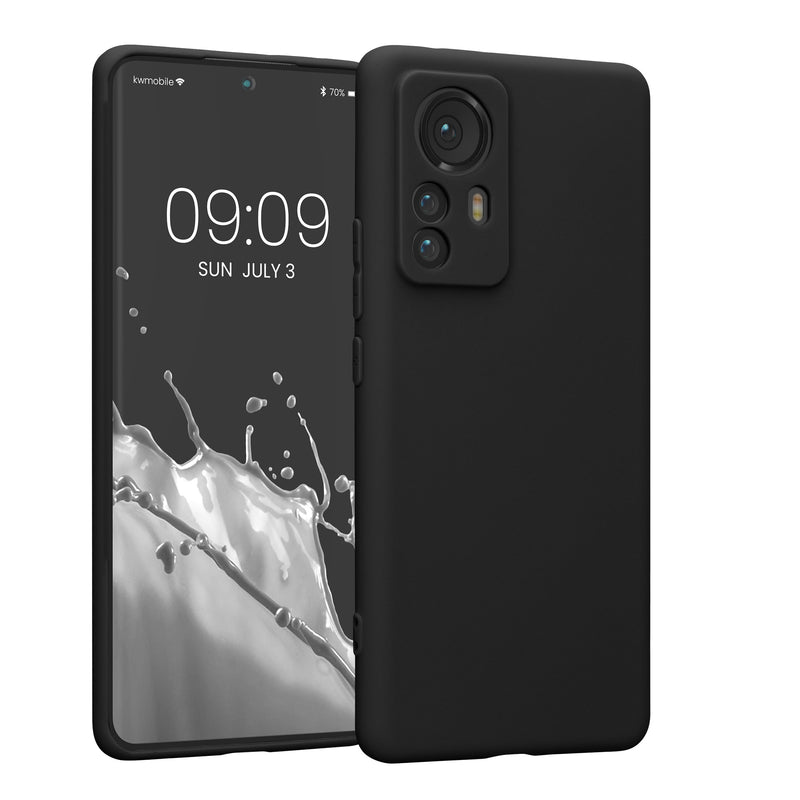 kwmobile Handyhülle für Xiaomi 12 Pro Hülle - weiches Handy Silikon Case - Schutzhülle Cover