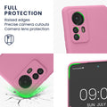 kwmobile Handyhülle für Xiaomi 12 Pro Hülle - weiches Handy Silikon Case - Schutzhülle Cover