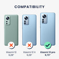 kwmobile Handyhülle für Xiaomi 12 Pro Hülle - weiches Handy Silikon Case - Schutzhülle Cover