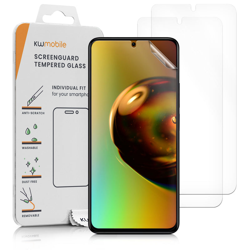 kwmobile 3x Folie matt kompatibel mit Xiaomi Redmi Note 11 / Note 11S - Displayschutzfolie Schutzfolie - Displayschutz Displayfolie entspiegelt Matt Transparent  