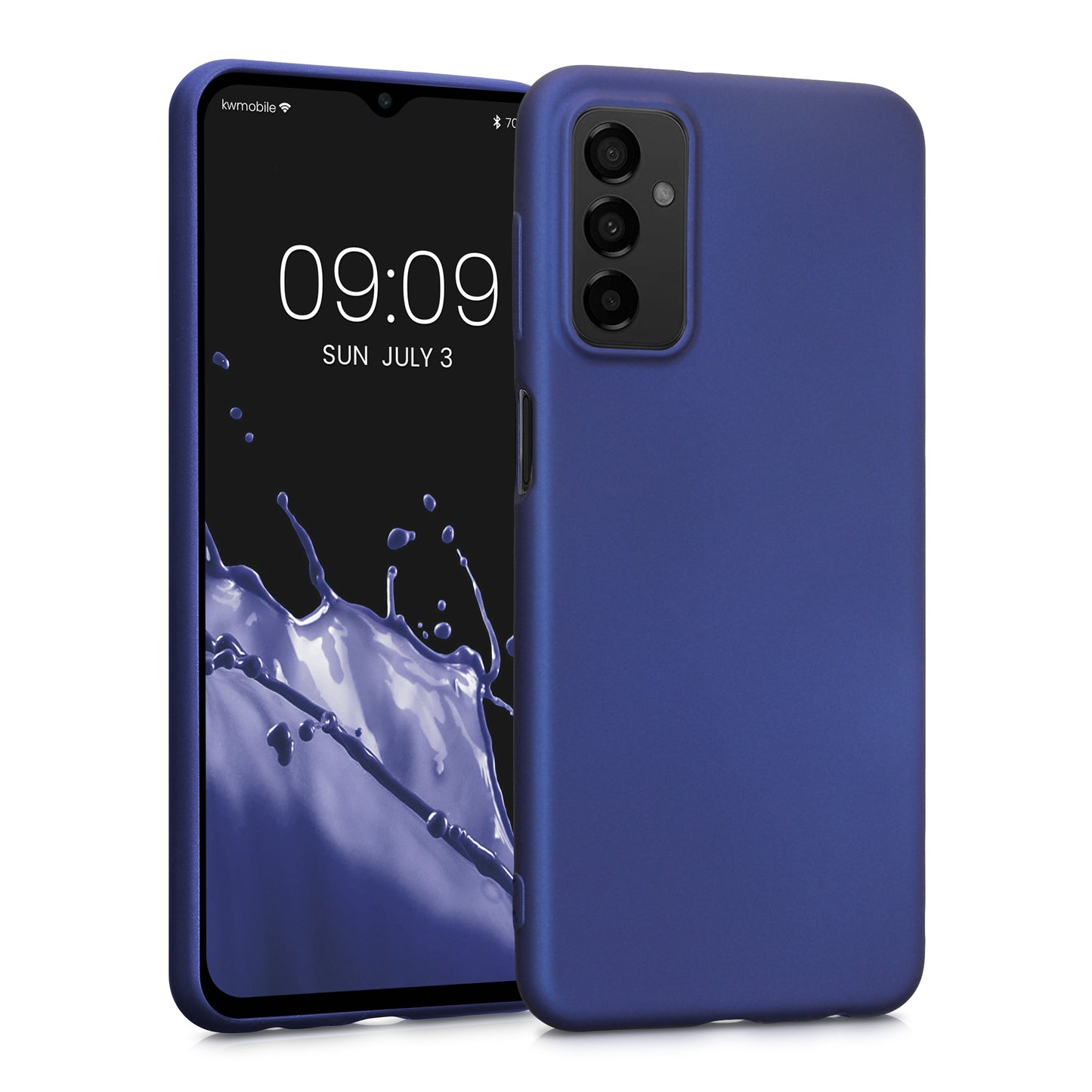 TPU Hülle für Samsung Galaxy M23 5G in Metallic Blau