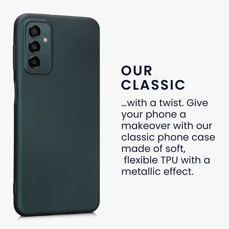 TPU Hülle für Samsung Galaxy M23 5G in Metallic Blau
