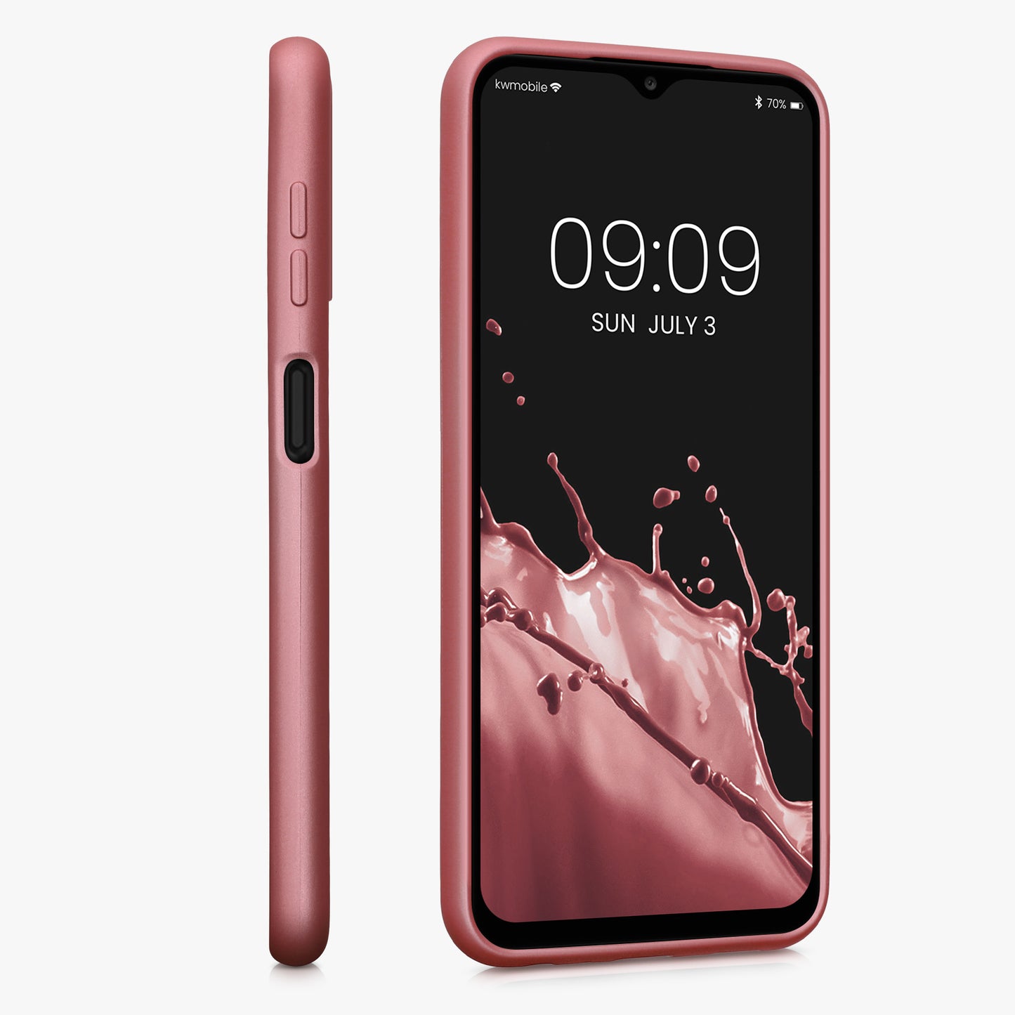 kwmobile Handyhülle für Samsung Galaxy A13 4G Hülle - Silikon Case Schutzhülle Cover