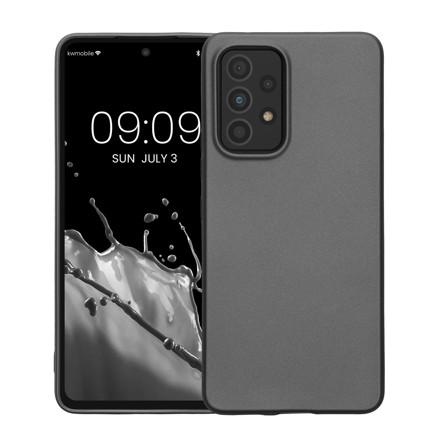 kwmobile Handyhülle für Samsung Galaxy A53 5G Hülle - Silikon Case - Schutzhülle Cover