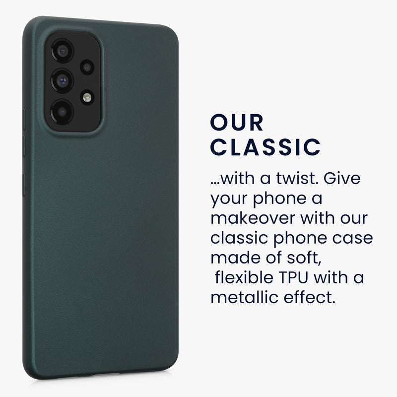 kwmobile Handyhülle für Samsung Galaxy A53 5G Hülle - Silikon Case - Schutzhülle Cover
