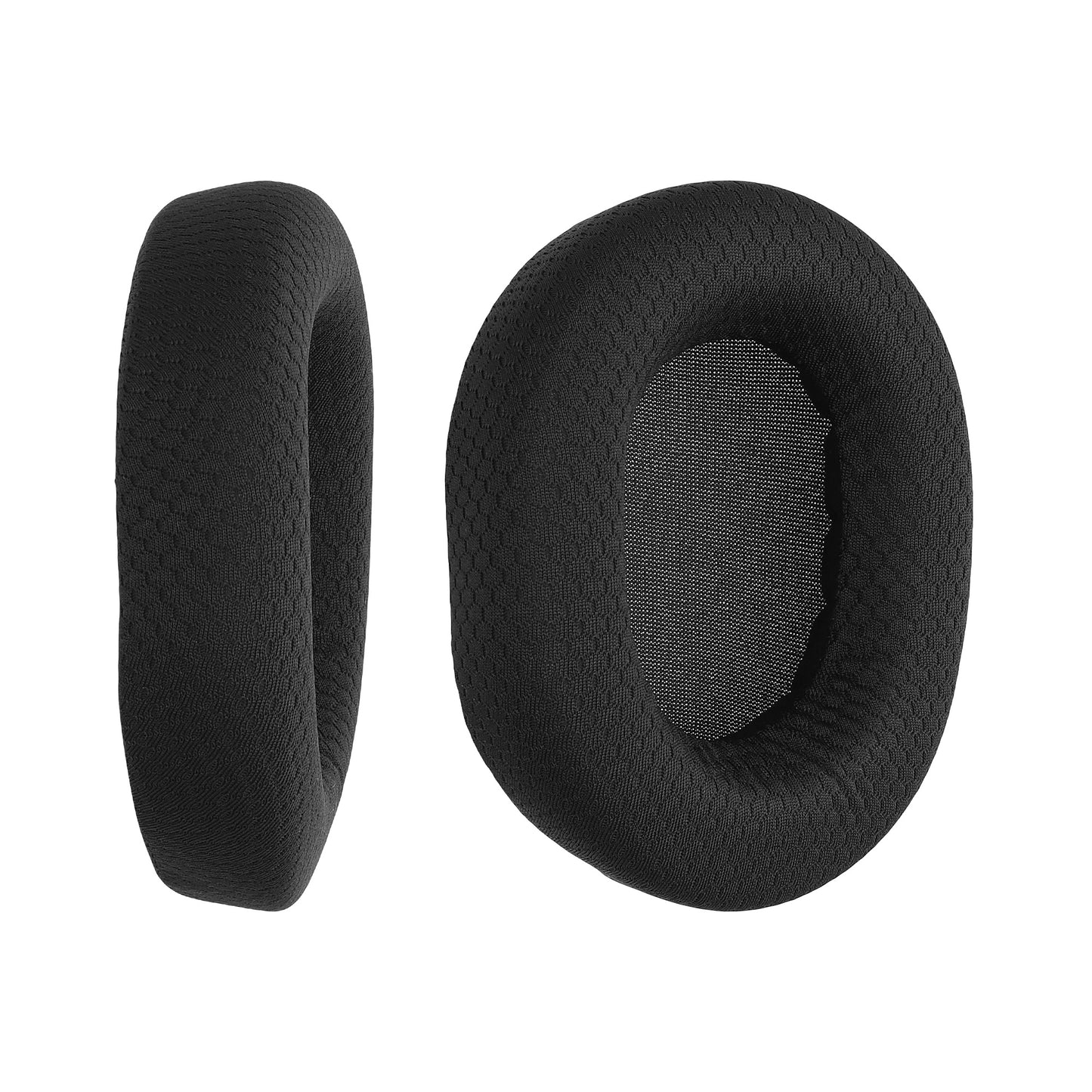 kwmobile Ohr Polster für SteelSeries Arctis 3 / Arctis 5 / Arctis 7 / Arctis 9 / Arctis 9X Ohrpolster Ersatz Kopfhörer Ersatzteile Over Ear Headphones