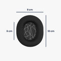 kwmobile Ohr Polster für SteelSeries Arctis 3 / Arctis 5 / Arctis 7 / Arctis 9 / Arctis 9X Ohrpolster Ersatz Kopfhörer Ersatzteile Over Ear Headphones