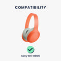 kwmobile Ohr Polster für Sony WH-H910N Kopfhörer Ersatzteile Over Ear Headphones