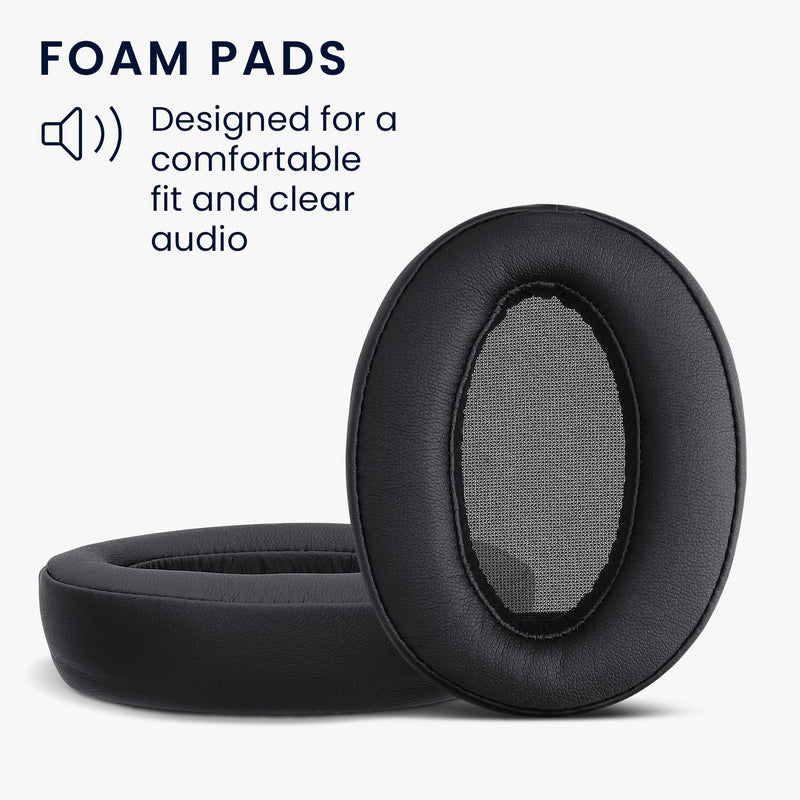 kwmobile Ohr Polster für Sony WH-H910N Kopfhörer Ersatzteile Over Ear Headphones