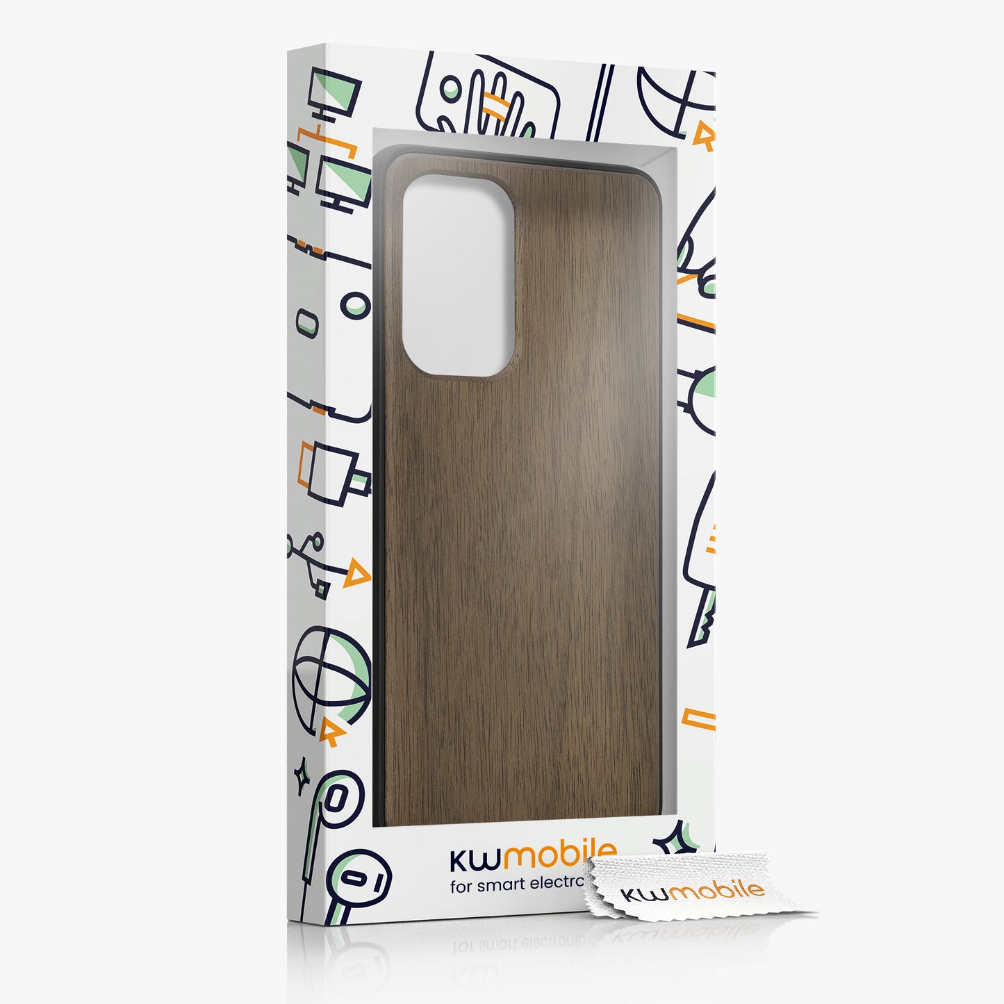 kwmobile Hülle kompatibel mit Samsung Galaxy A53 5G stoßfestes Handy Cover TPU Handyhülle