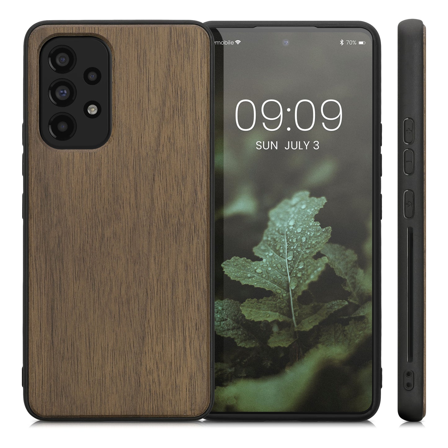 kwmobile Hülle kompatibel mit Samsung Galaxy A53 5G stoßfestes Handy Cover TPU Handyhülle
