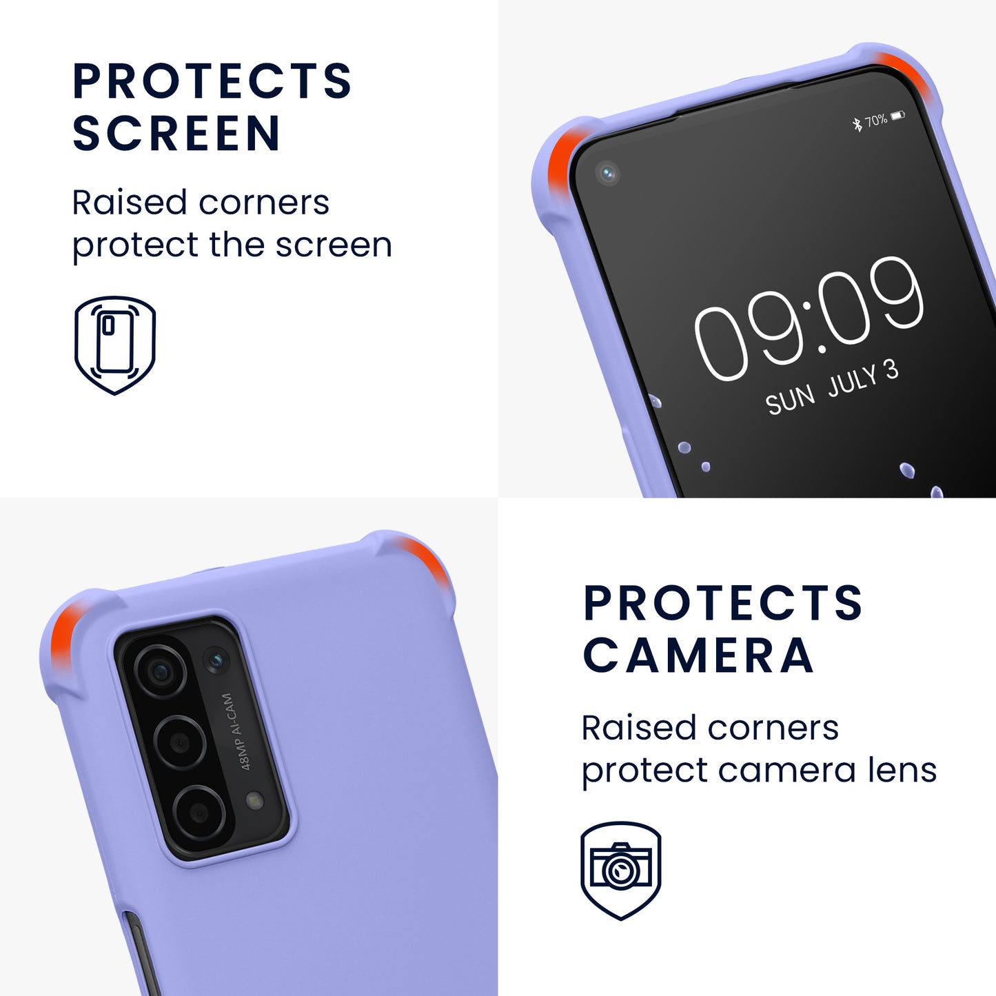 Hülle kompatibel mit Oppo A74 (5G) / A54 (5G)