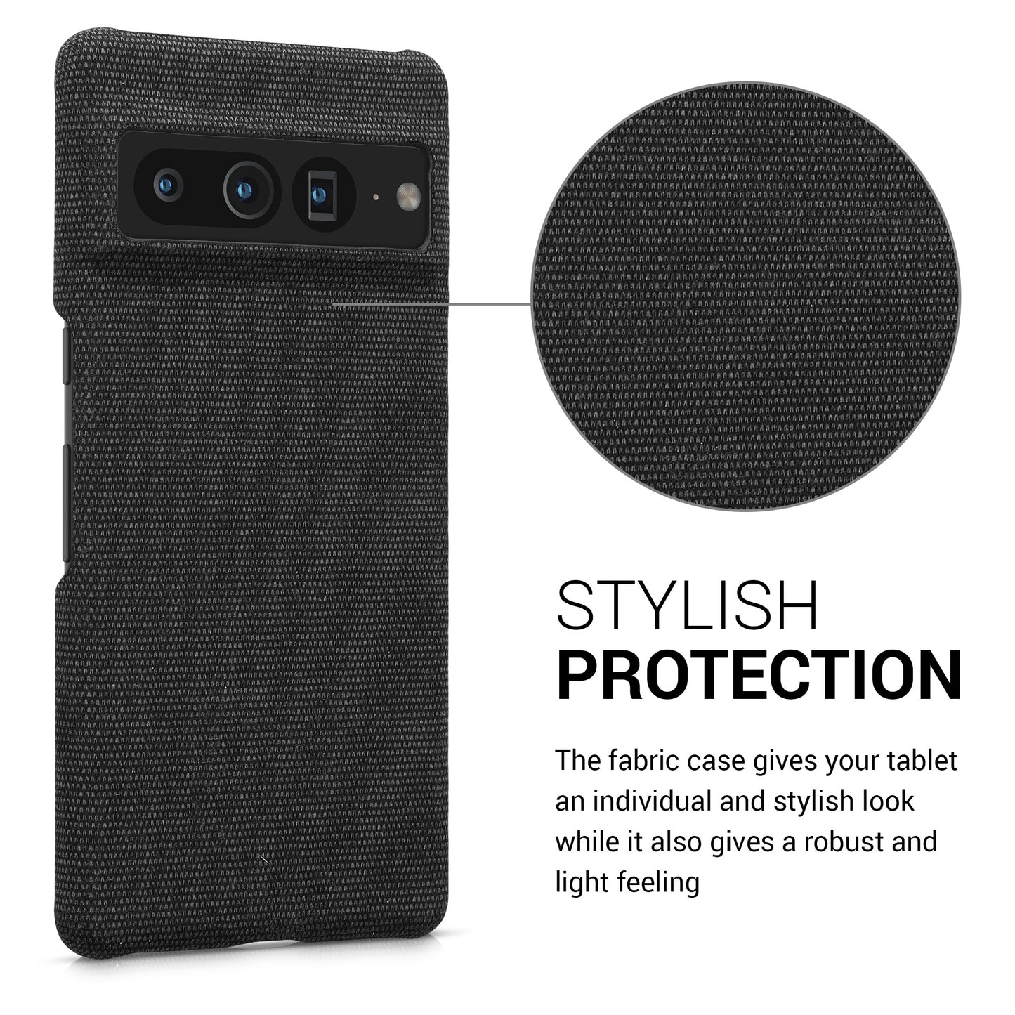 kwmobile Schutzhülle kompatibel mit Google Pixel 7 Pro - Hülle - Cover Handyhülle - Backcover