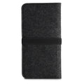 kwmobile Tasche für Smartphones mit Gummiband Schutztasche Pusteblume Love 17,2 x 8 cm Innenmaße