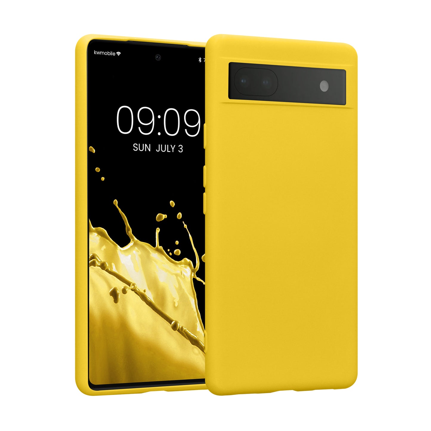 kwmobile Hülle kompatibel mit Google Pixel 6a Schutzhülle für kabelloses Laden Case