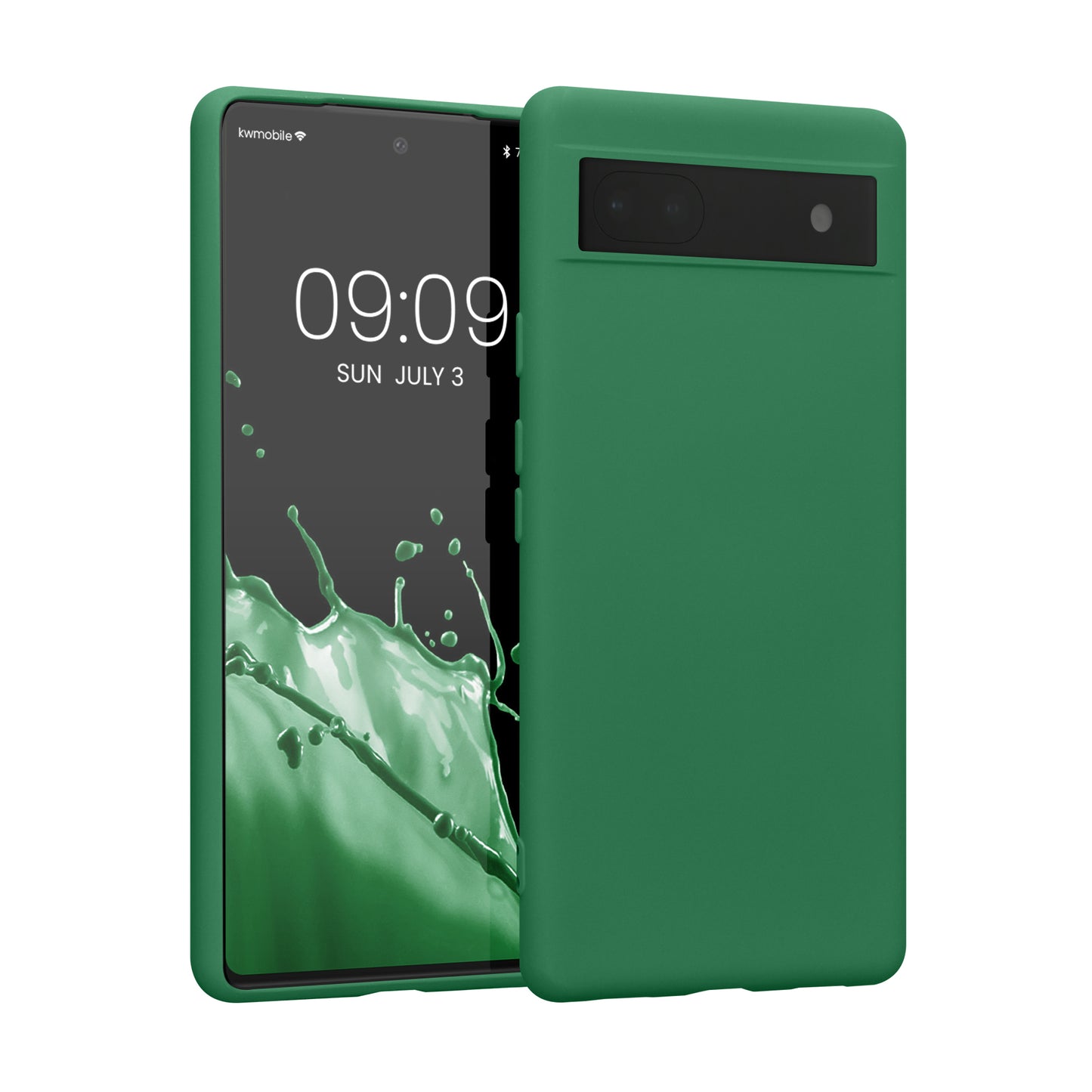 kwmobile Hülle kompatibel mit Google Pixel 6a Schutzhülle für kabelloses Laden Case