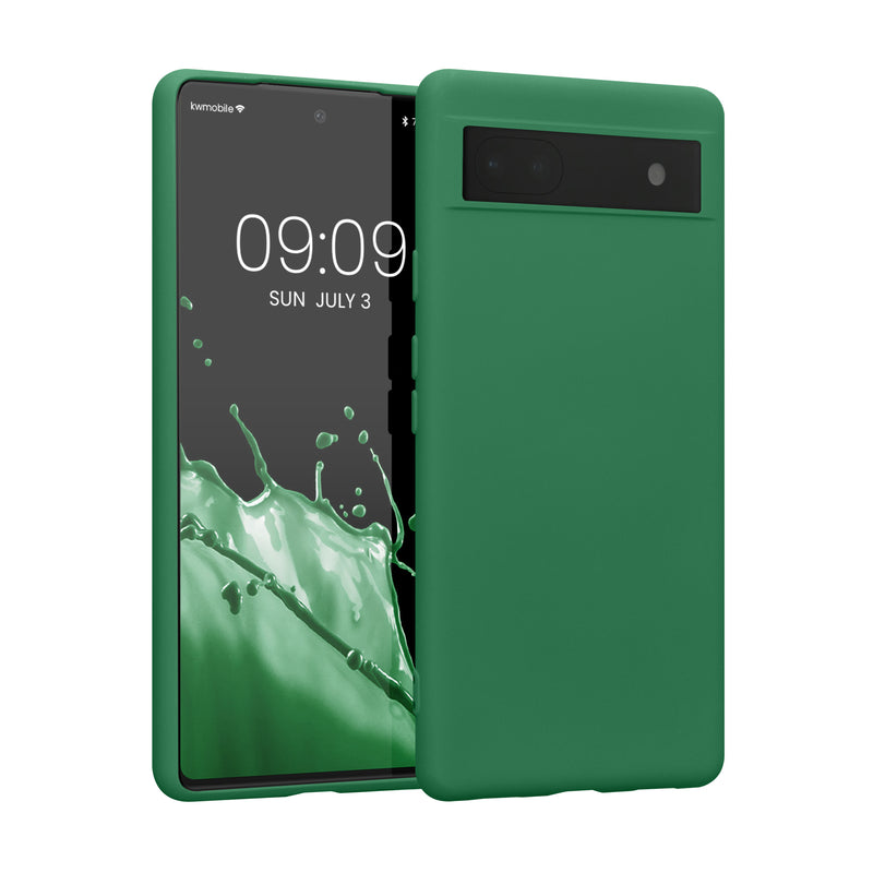 kwmobile Hülle kompatibel mit Google Pixel 6a Schutzhülle für kabelloses Laden Case