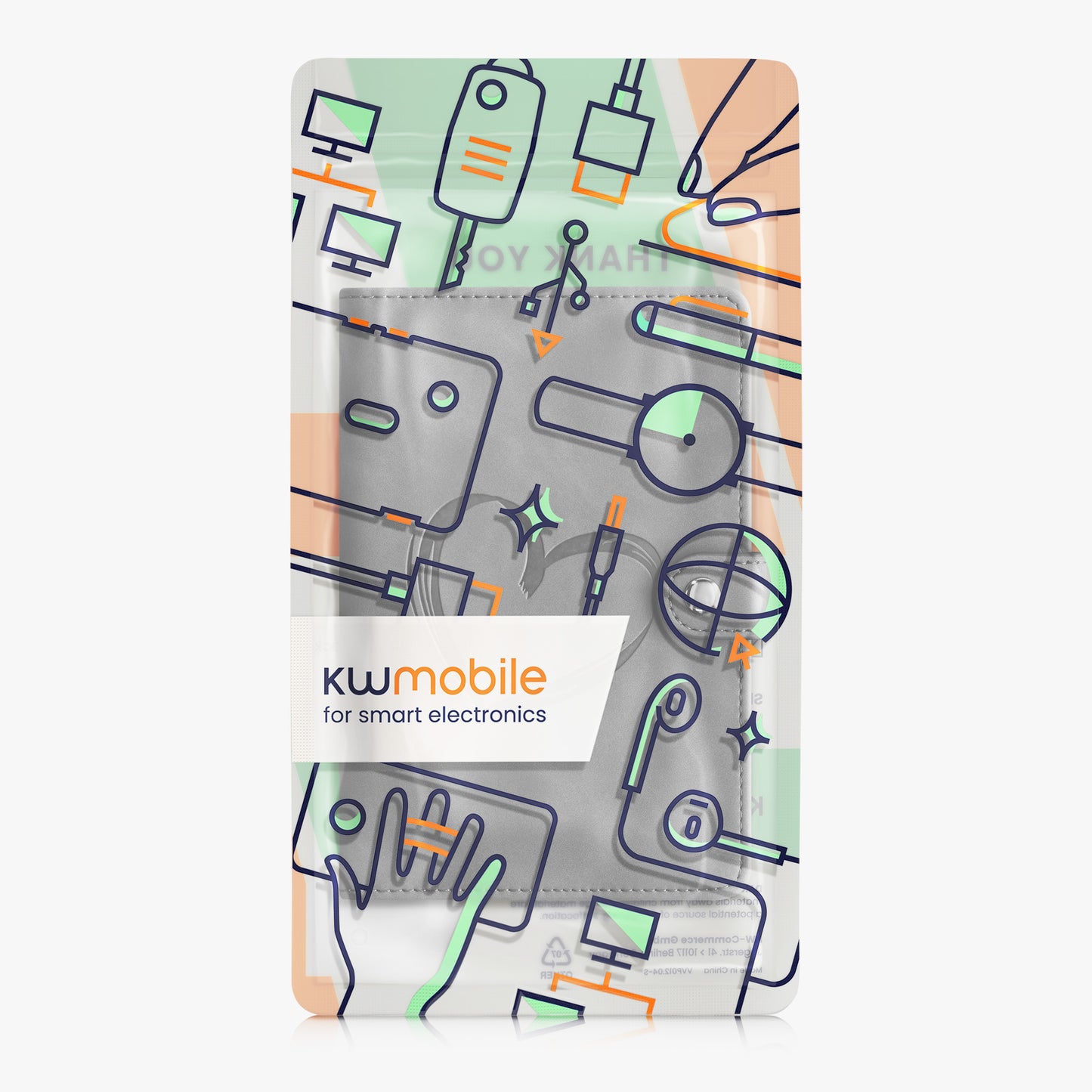 kwmobile Impfpass Hülle für Tiere Schutzhülle für EU Heimtierausweis Haustier Impfausweis Cover Kunstleder
