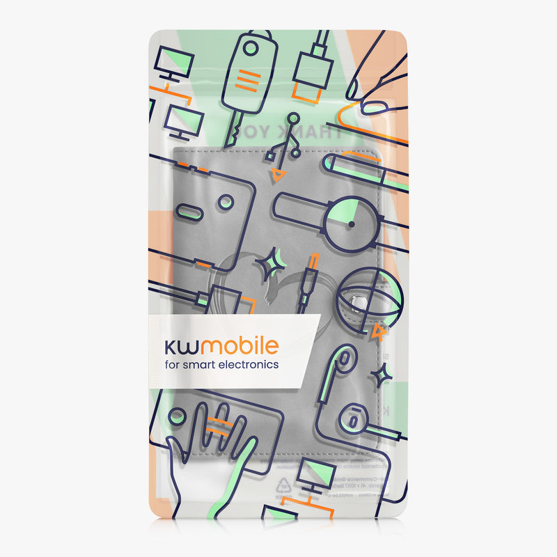 kwmobile Impfpass Hülle für Tiere Schutzhülle für EU Heimtierausweis Haustier Impfausweis Cover Kunstleder