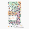 kwmobile Necklace Case kompatibel mit Xiaomi Redmi Note 11 Pro+ 5G / Note 11 Pro Plus 5G Hülle Silikon Cover mit Handykette Transparent Kirschblütenblätter