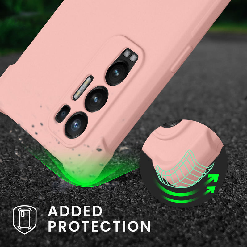 kwmobile Necklace Case kompatibel mit Oppo Find X3 Neo Hülle - Cover mit Kordel zum Umhängen - Silikon Schutzhülle