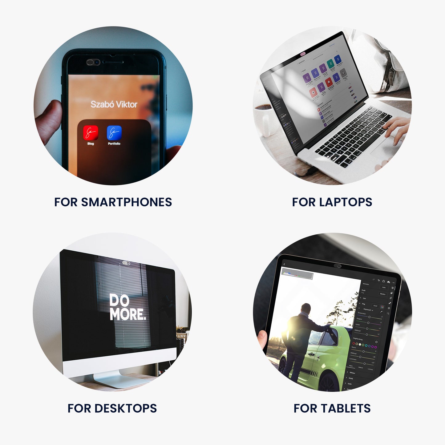 kwmobile Webcam Abdeckung für Tablet Laptop Notebook u.a. - 3x Kamera Cover ultra dünn - Metall Schutz Schieber Slider