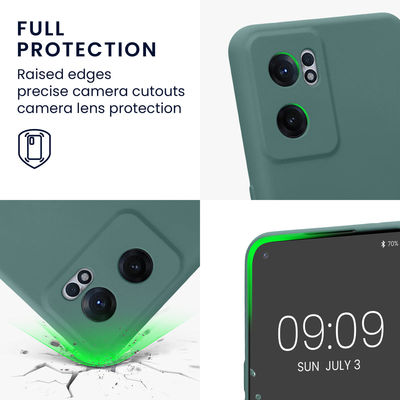 kwmobile Slim Case kompatibel mit OnePlus Nord CE 2 5G Hülle - Handyhülle aus Silikon