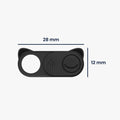 kwmobile Webcam Abdeckung für Tablet Laptop Notebook u.a.