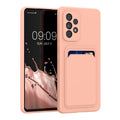 kwmobile Handyhülle kompatibel mit Samsung Galaxy A53 5G Hülle - Handy Cover mit Fach für Karten