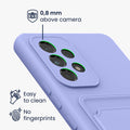 kwmobile Handyhülle kompatibel mit Samsung Galaxy A53 5G Hülle - Handy Cover mit Fach für Karten