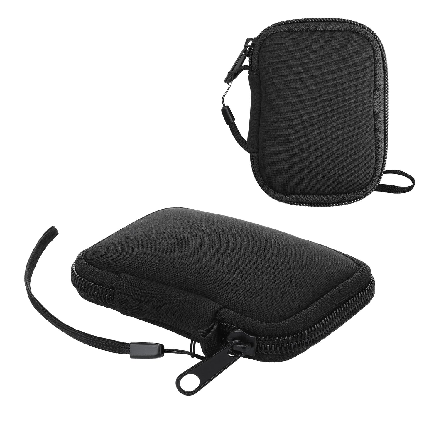 kwmobile In-Ear Kopfhörer Tasche kompatibel mit in-ear Headphones - Hülle Cover Case - 6 x 9 cm Innenmaße - Etui