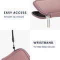 kwmobile In-Ear Kopfhörer Tasche kompatibel mit in-ear Headphones - Hülle Cover Case - 6 x 9 cm Innenmaße - Etui