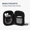 kwmobile In-Ear Kopfhörer Tasche kompatibel mit in-ear Headphones - Hülle Cover Case - 6 x 9 cm Innenmaße - Etui